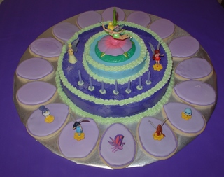 Rapunzel Birthday Cake on Princess Belle Cake Ideas